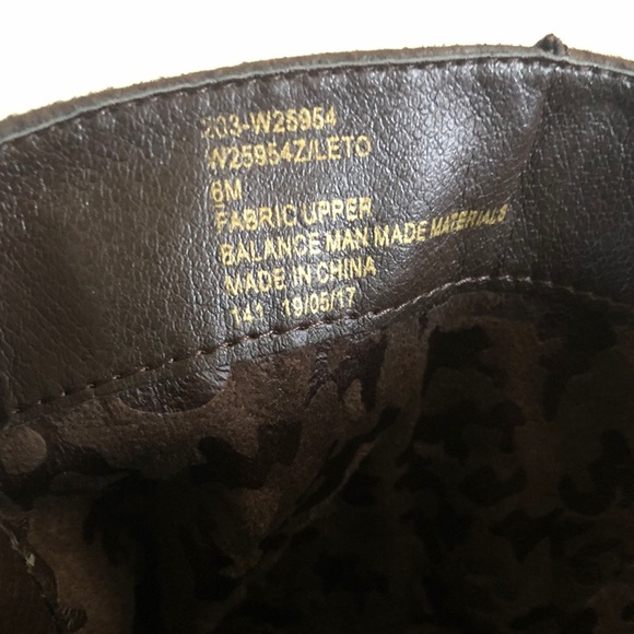 Coffee White Mountain Leto Boot, size 6M, NIB - Picture 5 of 6